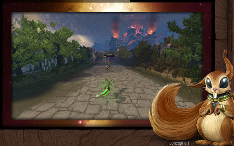 Illustration for article titled Smite's Squirrel God Is Appropriately Nuts